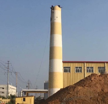 济南砼烟囱拆除施工组织方案
