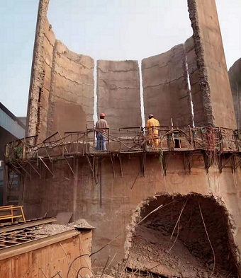 杭州烟囱拆除的12条技术要求和施工标准