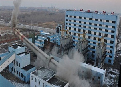 南京拆除烟囱施工应注意的安全问题