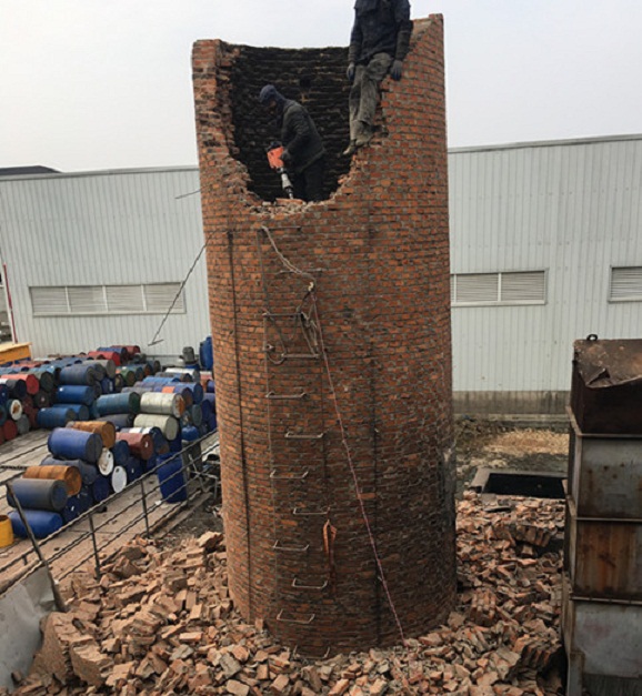 南京烟囱拆除 废弃烟囱拆除