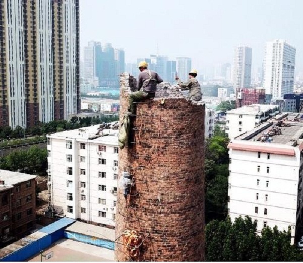 福建烟囱拆除方法 烟囱拆除价格