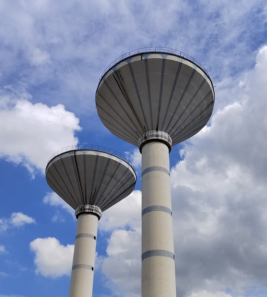 张家港伞形水塔拆除——施工精湛