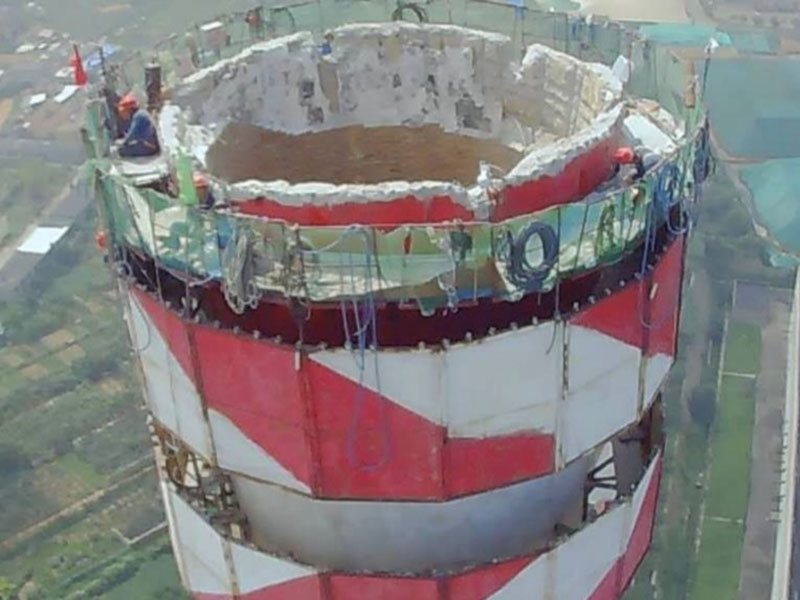 南京烟囱拆除公司-专业拆除各类高耸建筑