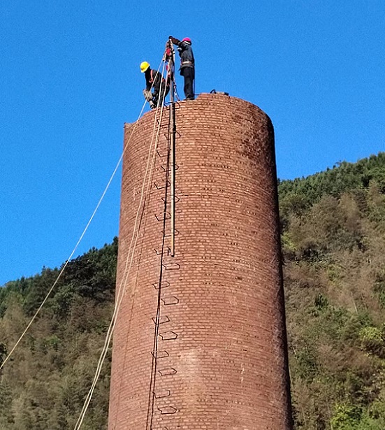 杭州烟囱拆除公司 人工拆除烟囱工艺流程介绍