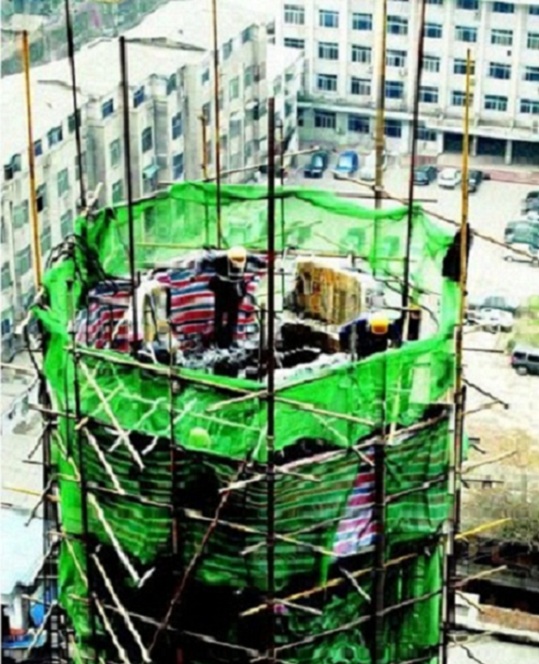 广汉烟囱拆除公司 拆烟囱安全防护措施
