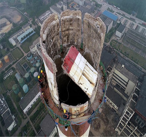 上海烟囱拆除公司拆除方案全面解析