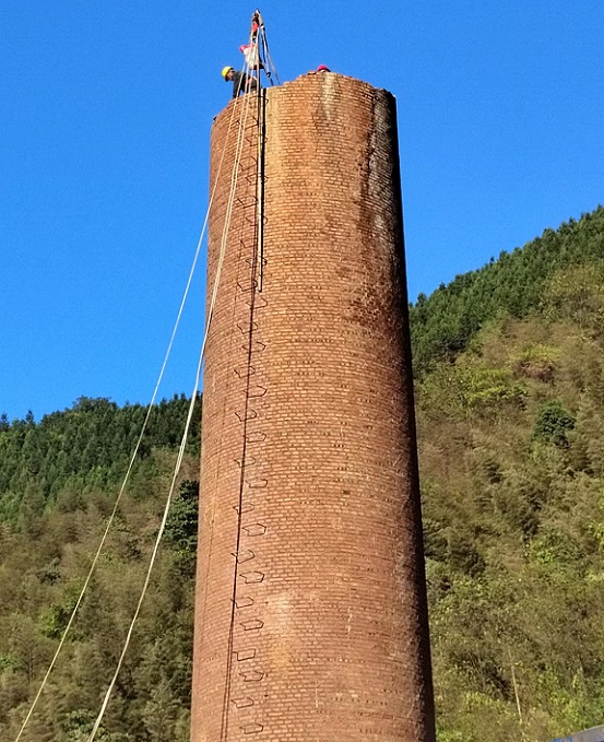 通州烟筒人工拆除公司专业环保 安全高效