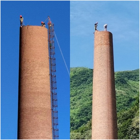 天津烟囱拆除之人工拆除技术热点，助力环境改善