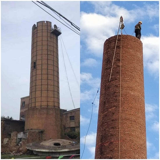 台州烟囱拆除公司:保证拆除工作安全,高效的重要保障