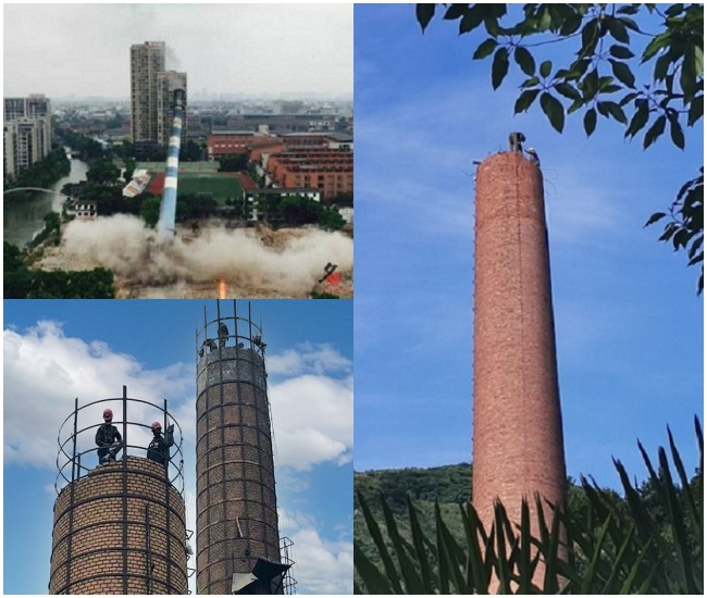 赣州烟囱拆除公司:如何做到安全,环保,高效？