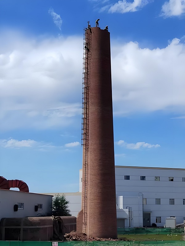 烟囱人工拆除:专项方案里的关键技术与步骤