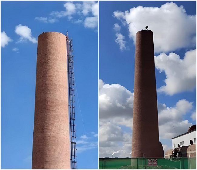 合肥烟囱人工拆除的专业方案规划与安全实施