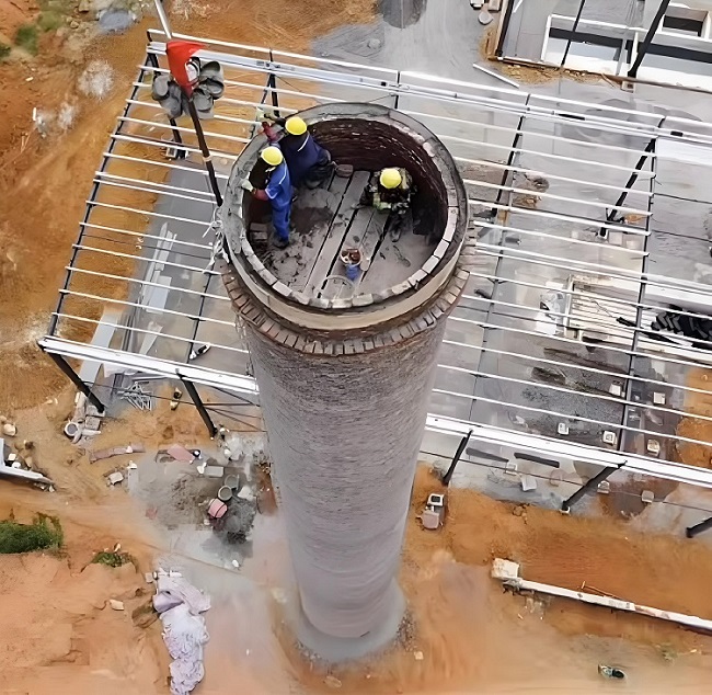 砖砌烟囱新建公司专业技艺，筑造高空奇迹