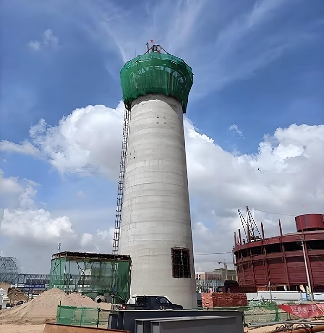 安丘烟囱建筑公司如何实现污染防控与城市景观双赢